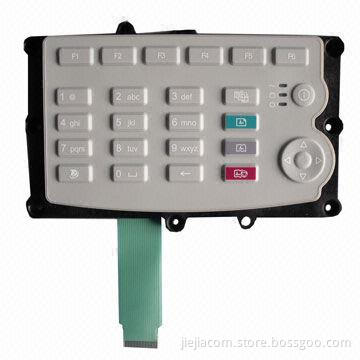 Silicone rubber membrane switches, silicone rubber keypads